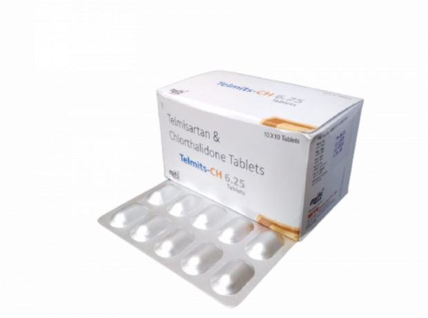 Telmisartan 40 mg & Chlorthalidone 6.25 mg 1