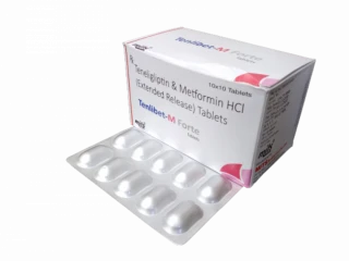 Teneligliptin 20 mg & Metformin HCl 1000 mg
