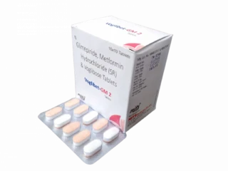 Glimepiride 2mg, Voglibose 0.2 mg & Metformin HCl 500 mg