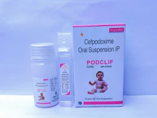 Cefpodoxime proxetil 50mg With Pet bottle