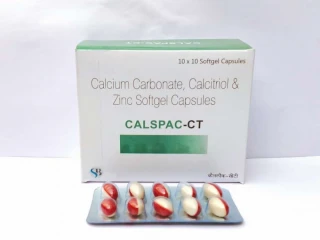 Calcium cabonate 500mg + Calcitriol o.25mcg + zinc 7.5mg