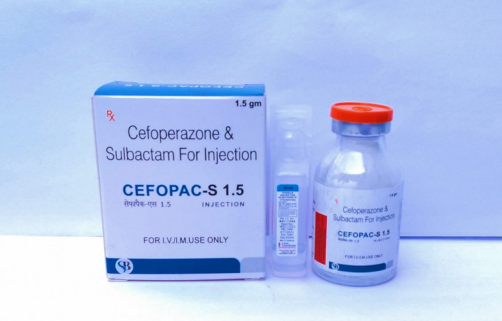 Cefoparazone 1000gm+Sulbactam 500mg 1
