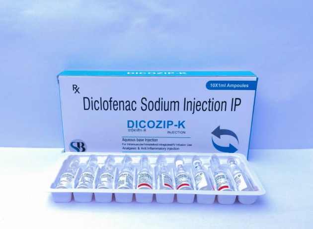 Diclofenac sodium inj 75mg IN 1ML 1