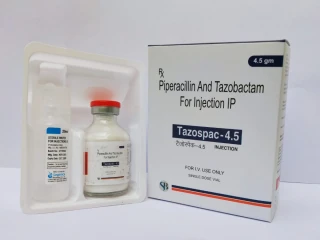 Piperacillin 4 gm + Tazobactam 500 mg