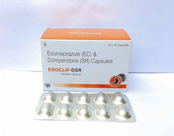Esomeprazole 40mg +Domperidone 30mg SR 1