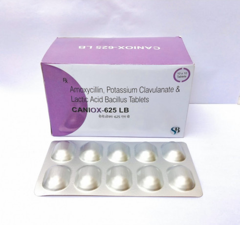Amoxycillin 500mg+Clavulanic acid 125 mg 1