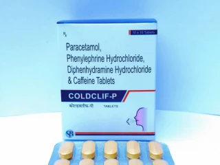 Paracetamol 500 + Phenylephrine Hcl 5mg + Caffeine 30mg + Diphenhydramine Hcl 250mg