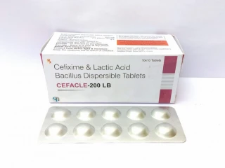 Cefixime 200 mg + Lactic acid bacillus