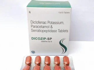 Diclofenac pot. 50 mg+ Serratiopeptidase 10 mg+ PCM 325 mg