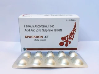 Ferrous ascorbate 100mg+folic acid 1.5mg+zinc 22.5mg