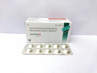 Levocetirizine 5 mg+ Montelukast 10 mg