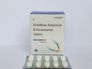 DICLOFENAC POTASSIUM & PARACETAMOL TABLET