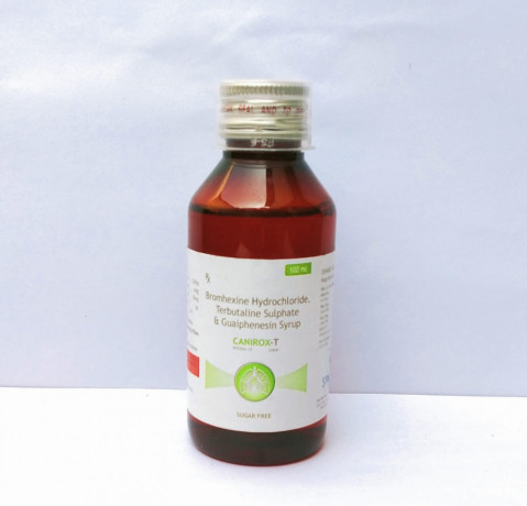 Terbutaline sulphate 1.25 mg + Bromhexine Hcl 4 mg +Guaiphenesin 50mg expectorant 1