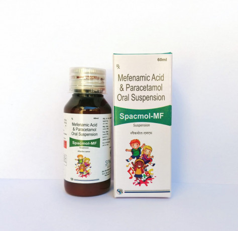 Paracetamol 125 mg + Mefenamic acid 50 mg 1
