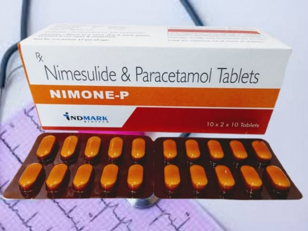 Nimesulide and Paracetamol Tablets 1