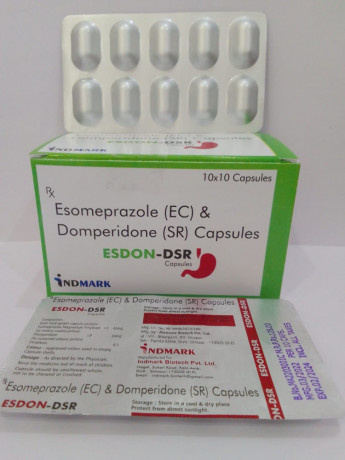 Esomprazole Sodium 40 mg & Domperidone 30 mg Capsules 1
