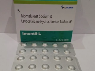 Montelukast Sodium 10 mg & Levocetirizine 5 mg Tablets