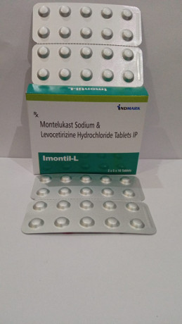 Montelukast Sodium 10 mg & Levocetirizine 5 mg Tablets 1