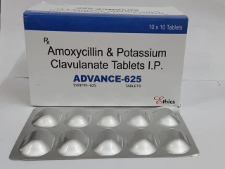 AMOXYCILLIN 500MG + CLAVULANATE POTASSIUM 125MG