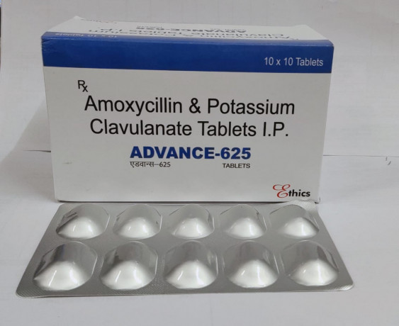 AMOXYCILLIN 500MG + CLAVULANATE POTASSIUM 125MG 1