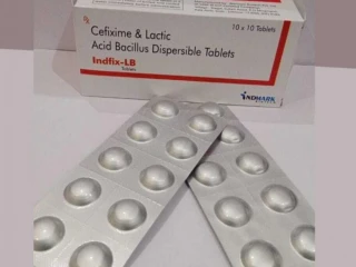 Cefixime Trihydrate 200 mg & Lactic Acid Bacillus 60000 Million Spores Tablets