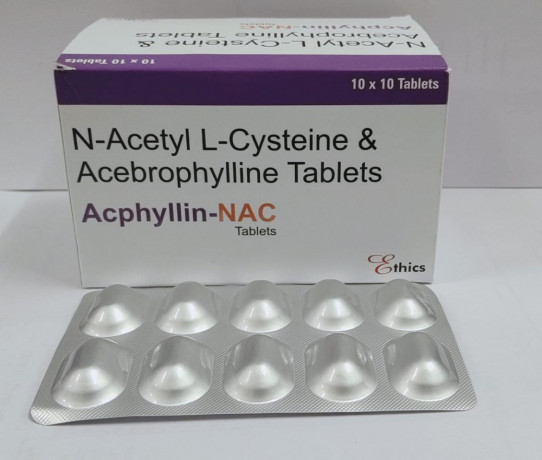 ACEBROPHYLLINE 100MG + ACETYLCYSTEINE 600MG TABLET 1