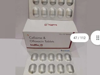 Cefixime Trihydrate 200 mg & Ofloxacin 200 mg Tablets