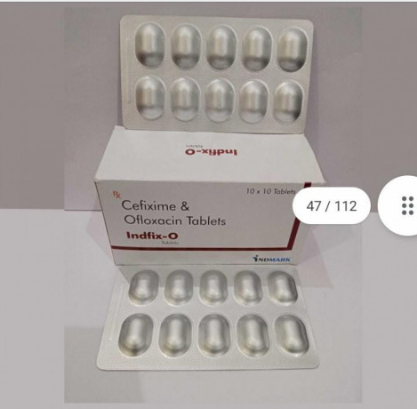 Cefixime Trihydrate 200 mg & Ofloxacin 200 mg Tablets 1