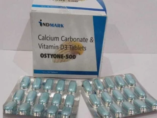 Calcium Carbonate 1250 mg & Vitamin D3 250 IU Tablets