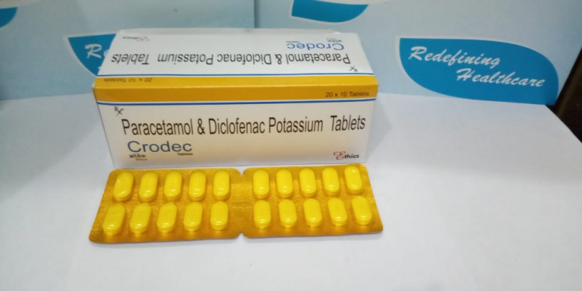PARACETAMOL 325MG + DICLOFENAC POTTASIUM 50MG 1