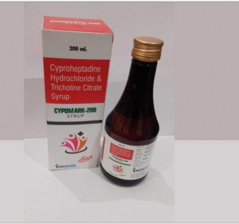 Cyproheptadine Hcl 2 mg & Triocholine Citrate 275 mg Syrup 1