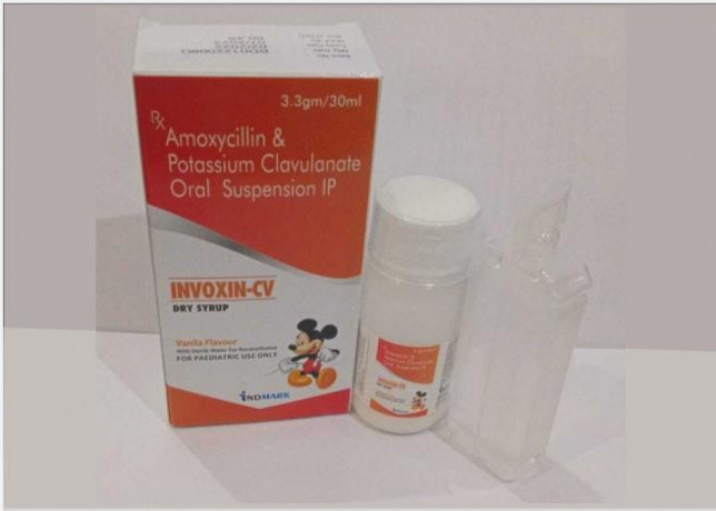 Amoxycillin 200 mg & Clavulanic Acid 28.5 mg/5ml Dry Syrup 1