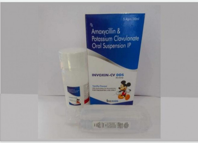 Amoxycillin 400mg & Clavulanic Acid 57mg/5ml Dry Syrup 1