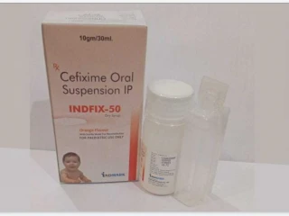 Cefixime Trihydrate 50 mg Suspension