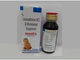 Levocetirizine Dihydrochloride 2.5 mg & Montelukast Sodium 4 mg Syrup