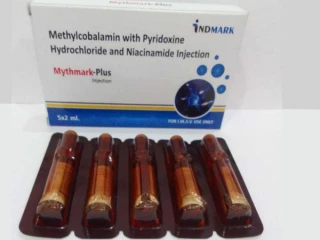 Pyridoxine 100 mg, Mecobalamin 1000 mcg & Nicotinamide 10 mg Injection