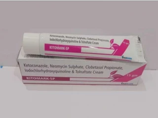 Ketoconazole IP 2.00% w/w, Iodochlorhydroxyquinoline IP 1.00% w/w, tolnaftate IP 1.00% w/w, Neomycin Sulphate IP Eq to neomycin 0.10% w/w