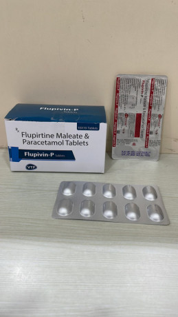 Flupirtine Maleate 100mg + Paracetamol 325mg Tablets 1