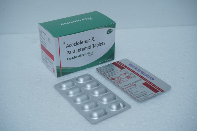 Aceclofenac 100 MG + Paracetamol 325 MG Tablet 1