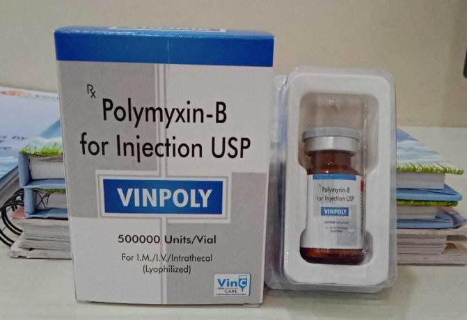 Polymyxin 500000 Units / Vial Injection 1