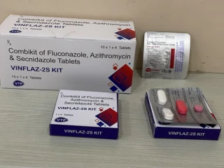 Fluconazole 150 mg + Azithromycin 1000 mg + Secnidazole 1000mg (2Tab)