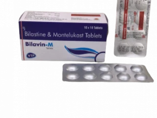 Bilastine-20 mg + Montelukast-10 mg Tablets