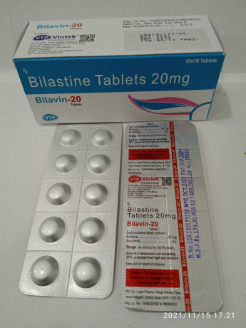 Bilastine 20mg Tablets 1