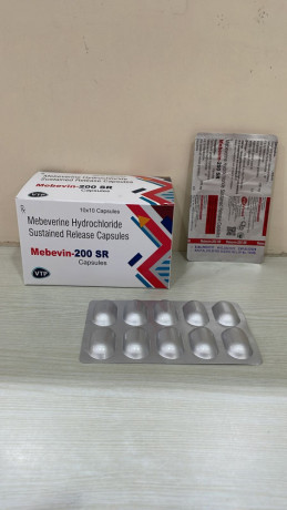 Mebeverine Hydrochloride 200mg SR Capsules 1