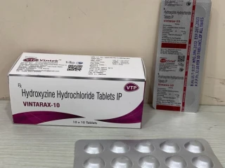 Hydroxyzine Hydrochloride 10mg Tablet