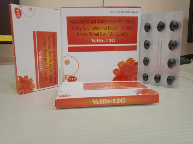 Multivitamin and Multimineral With Omega 3 Fatty Acid + Green Tea Extract + Ginseng + Ginger + Wheat Germ Oil Soft Gel Capsules 1