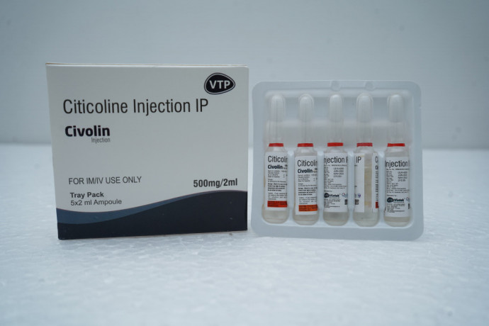 Citicoline 250mg/ml Injection 1