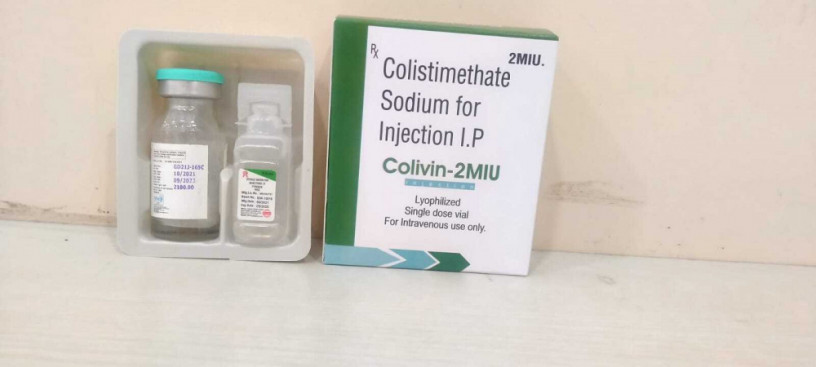 Colistimethate Sodium 2 MIU Injection 1