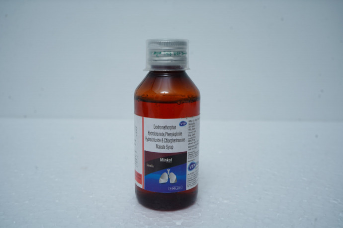 Dextromethorphan Hbr 10mg + Phenylephrine 5mg + Chlorpheniramine Malaete 2mg Syrup 1