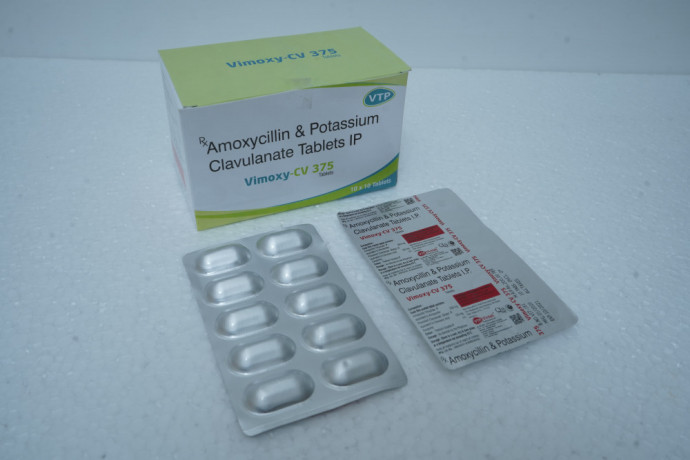 Amoxycillin 250mg + Potassium Clavulanate 125mg Tablet 1